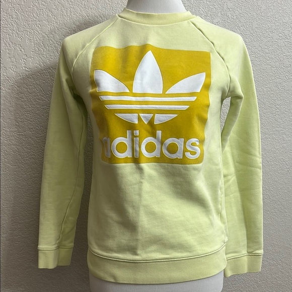 Adidas Originals Classic Trefoil Crewneck Sweatshirt - Picture 1 of 6